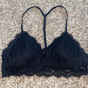 Aerie black bralette